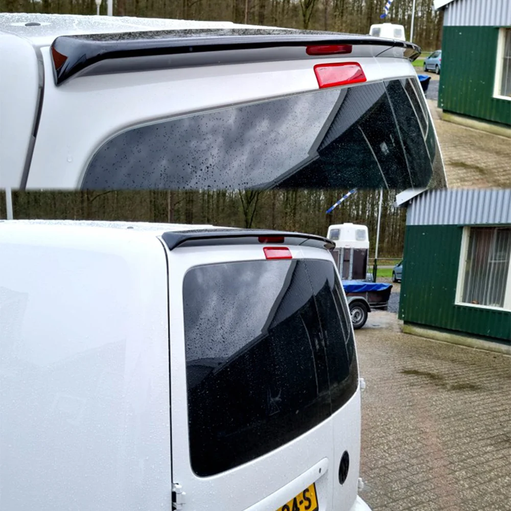 For Volkswagen VW Caddy 2K 2KN MK3 MK4 Panel Maxi Barn Door 2005-2018 Rear Roof Trunk Lid Spoiler Wings Body Kit view 5