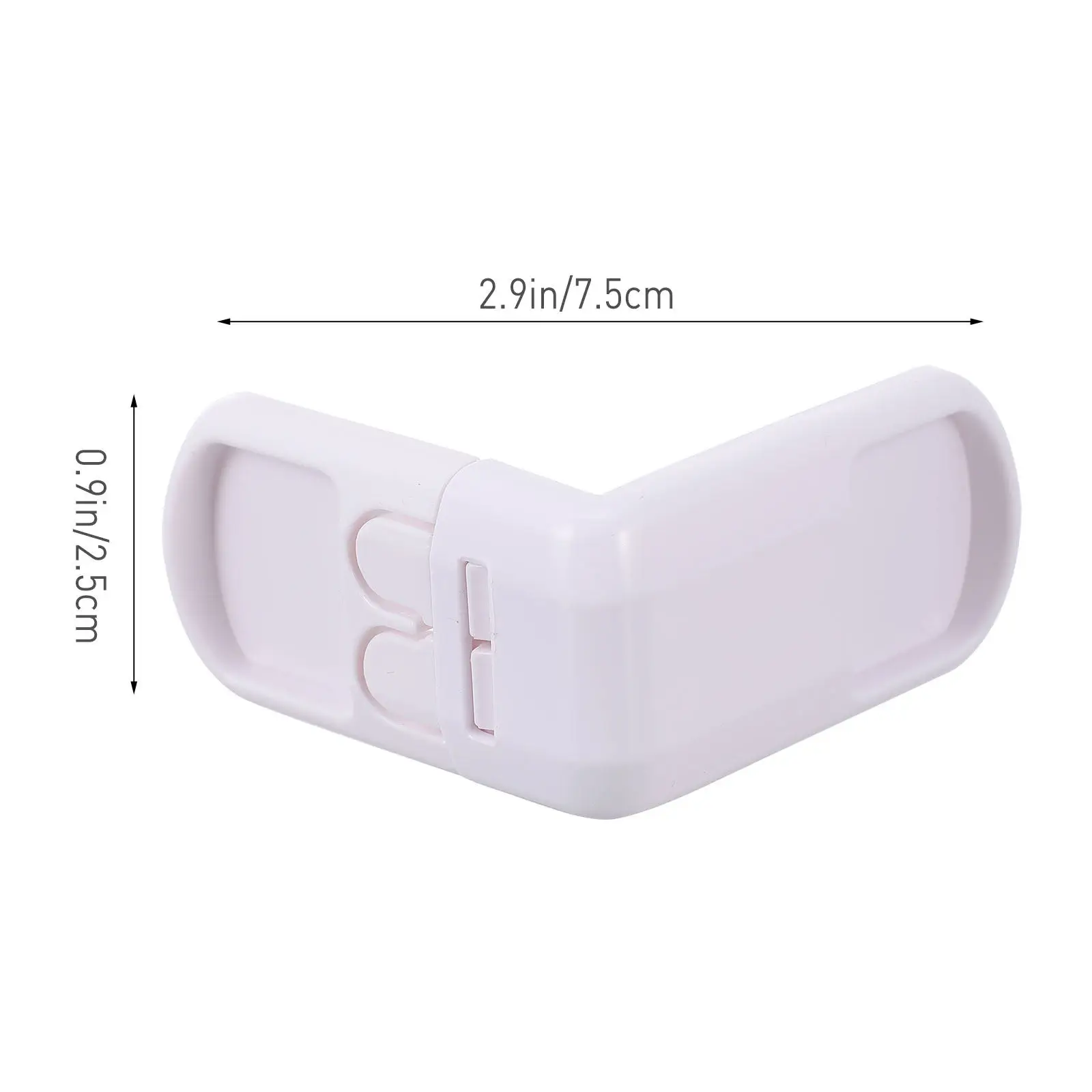 10Pcs Baby Safety Locks Easy Install No Tools Needed for Cabinets Drawers Fridges Toilet Lids Trash Cans Wardrobes Childproof view 3