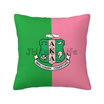 Okładka kwadratowa poduszka z nadrukiem stowarzyszenia miękka przytulna bawełniana poszewka na poduszkę do domowa Sofa łóżka poduszka dekoracyjna samochodu 18x1 8 Cal