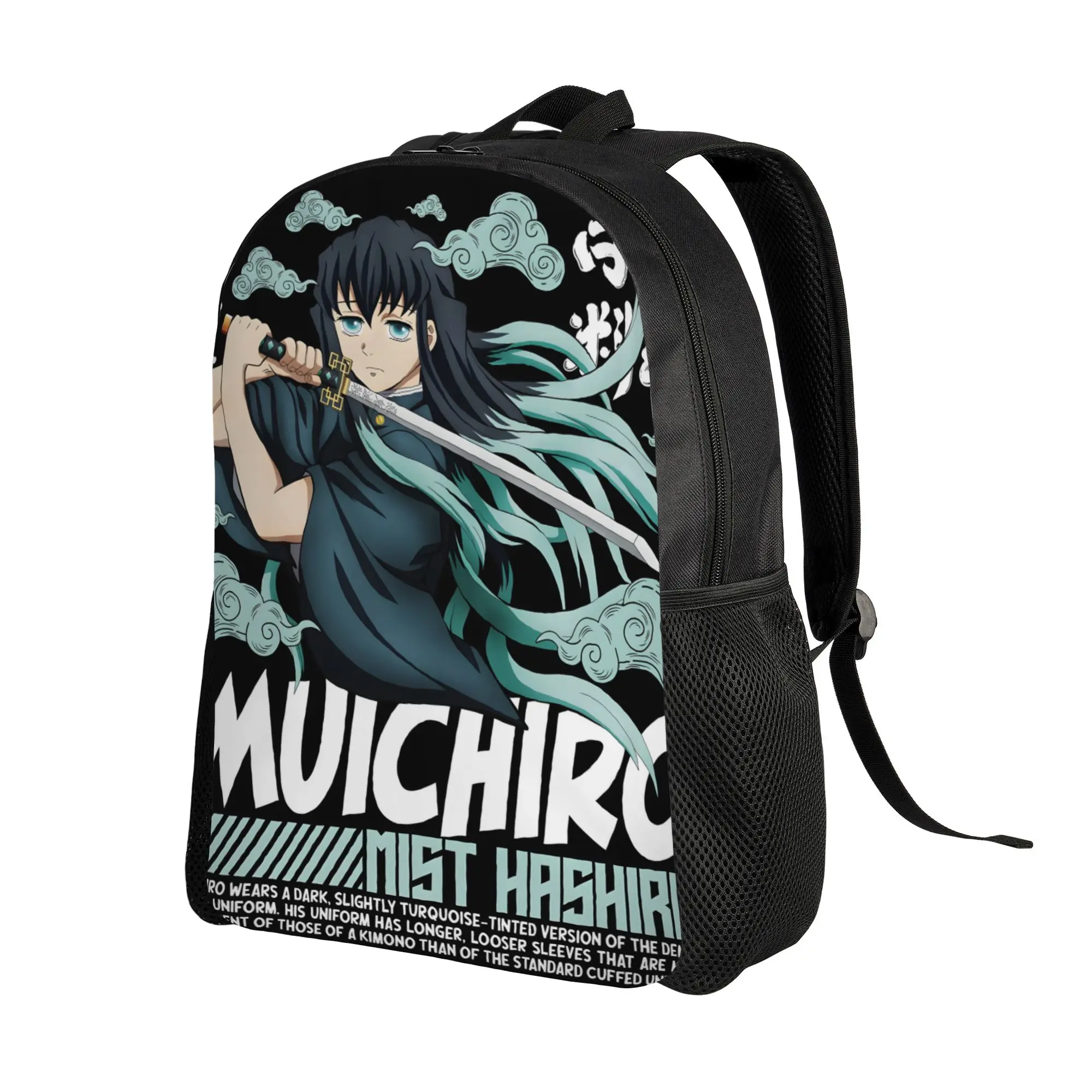 1Piece Demon Slayer Anime Knapsack Mist Hashira Intro Backpack New Semester Begins