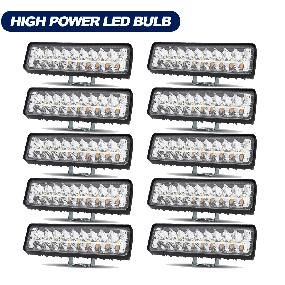 

18Led Car Work Light LED Bar 4x4 54W Working Bar Offroad SUV ATV Tractor Boat Trucks Excavator 12V 24V led Combo Beam