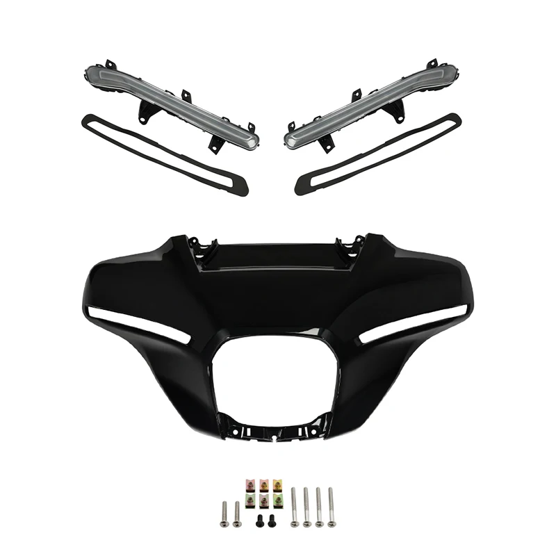 

Motorcycle Front Outer Fairing Turn Signal Lights For Harley CVO Street Glide 2023-2024 Street Glide 2024
