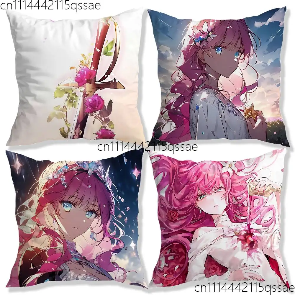 P-Penelope Single Throw Pillow Case Cover Sofa Cushion Home Room Decor