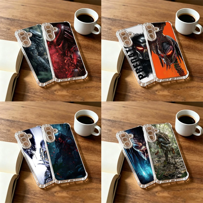 Classic Predator In Rainforest Phone Case For Samsung A57 A37 A27 A17 A16 A26 A36 A56 A55 A35 A25 A15 Galaxy A05S A06 A07 A50 A5