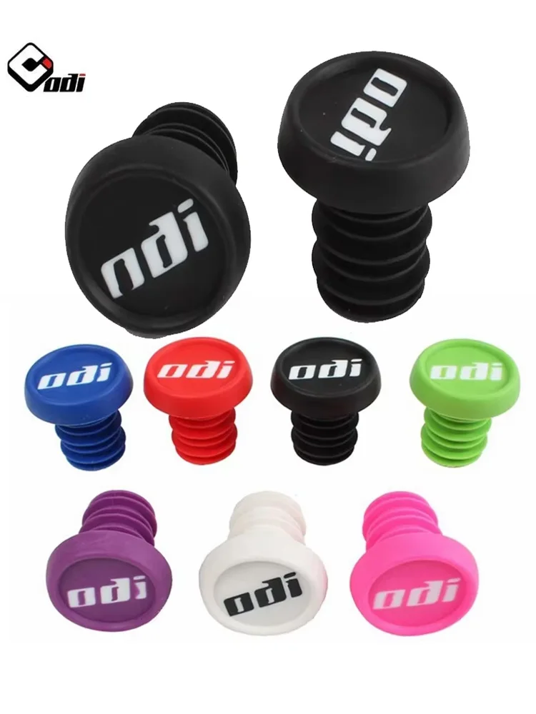 AliExpress NONE 2 Pcs ODI Bar End Plugs Anti-Slip Handlebar End Caps for Mountain Bike MTB/BMX/DH/FR/Balance Bike/Scooter Accessories