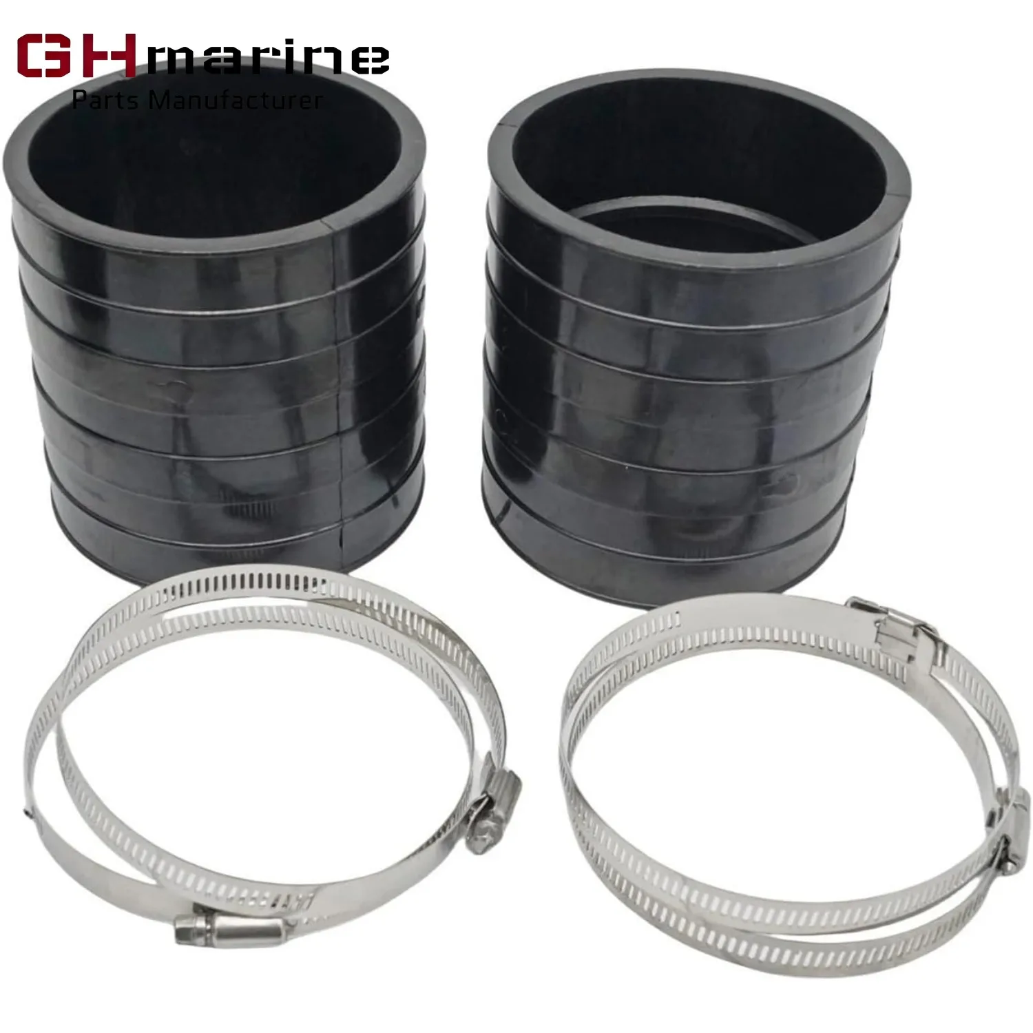 

2 шт. верхних патрубков, совместимых с Volvo Penta OMC Cobra DPX 375 385 415 420 SX-A SX-M V6 V8 4.3-8.2L 3852696 18-2779