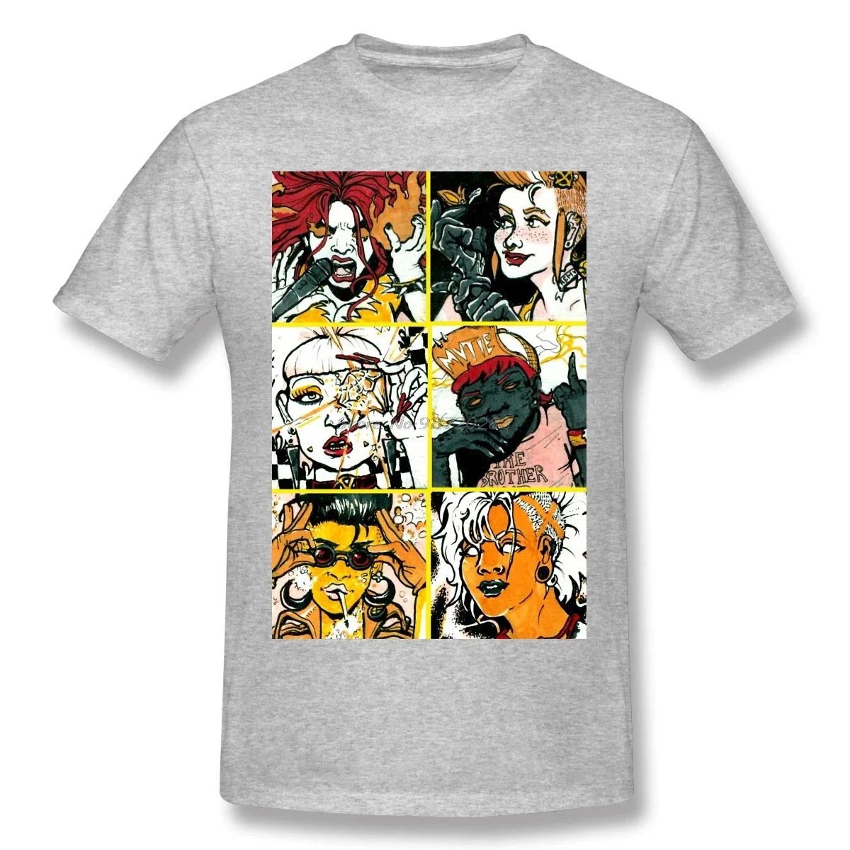 New Mutants Rahne Illyana Sam Movie Graphic T Shirts High Quality Men Streetwear O-Neck Cotton The Uncanny X-Grrls Premium The