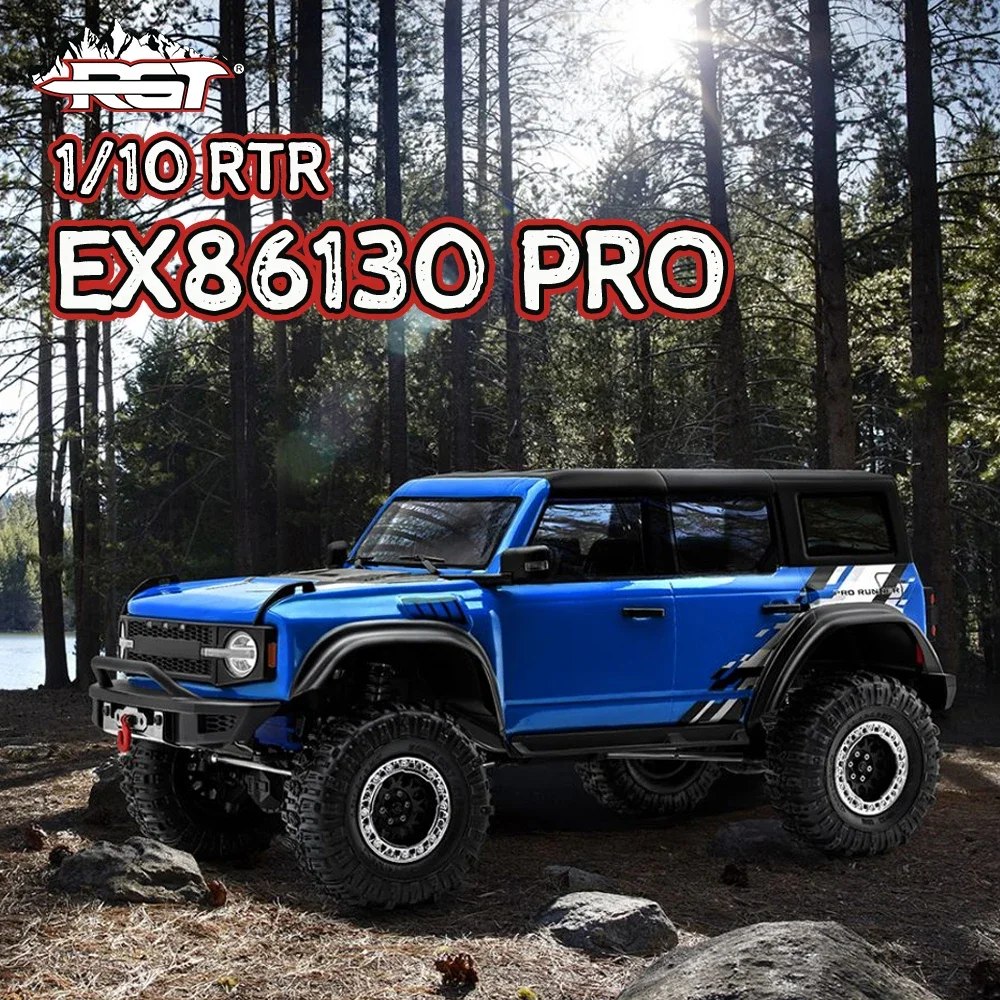 NEW RGT EX86130 PRO RUNNER 4X4 RTR 1/10 RC Simulated Electric Remote Control Model Car ROCK Crawler Adults Children's Toys