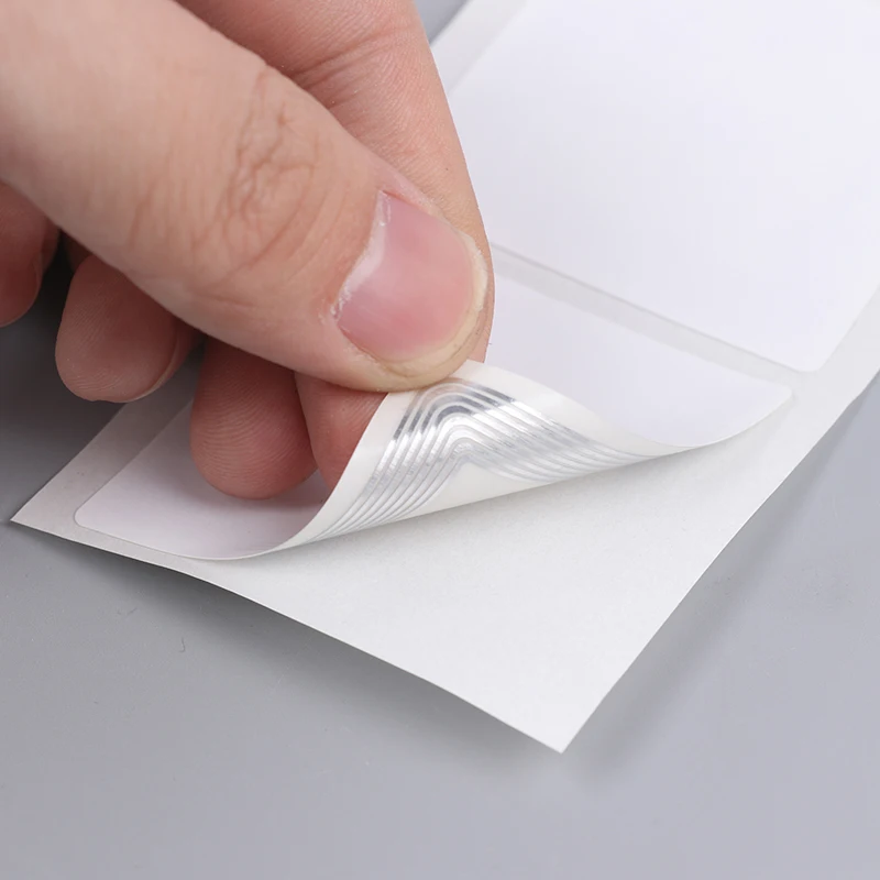 10pcs NFC Tags Sticker 13.56Mhz RFID NFC Tag Stickers ICODE-SLIX Adhesive Labels For Book Library