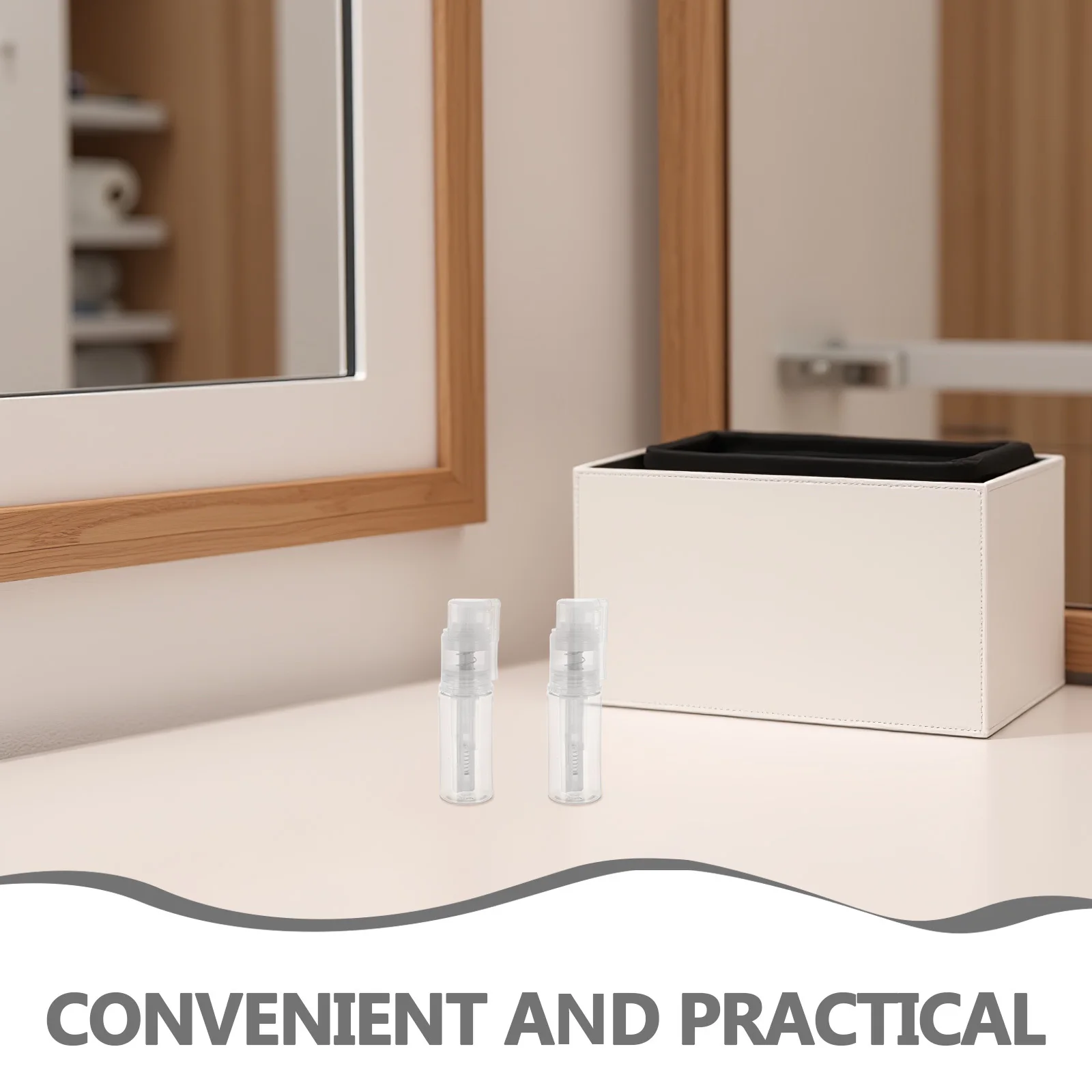 3 قطع من زجاجة رذاذ البودرة سعة 18 مل، حاوية سفر محمولة مع فوهة طويلة لجسم التلك والعناية بالطفل وخفيفة الوزن وقابلة لإعادة الملء #4