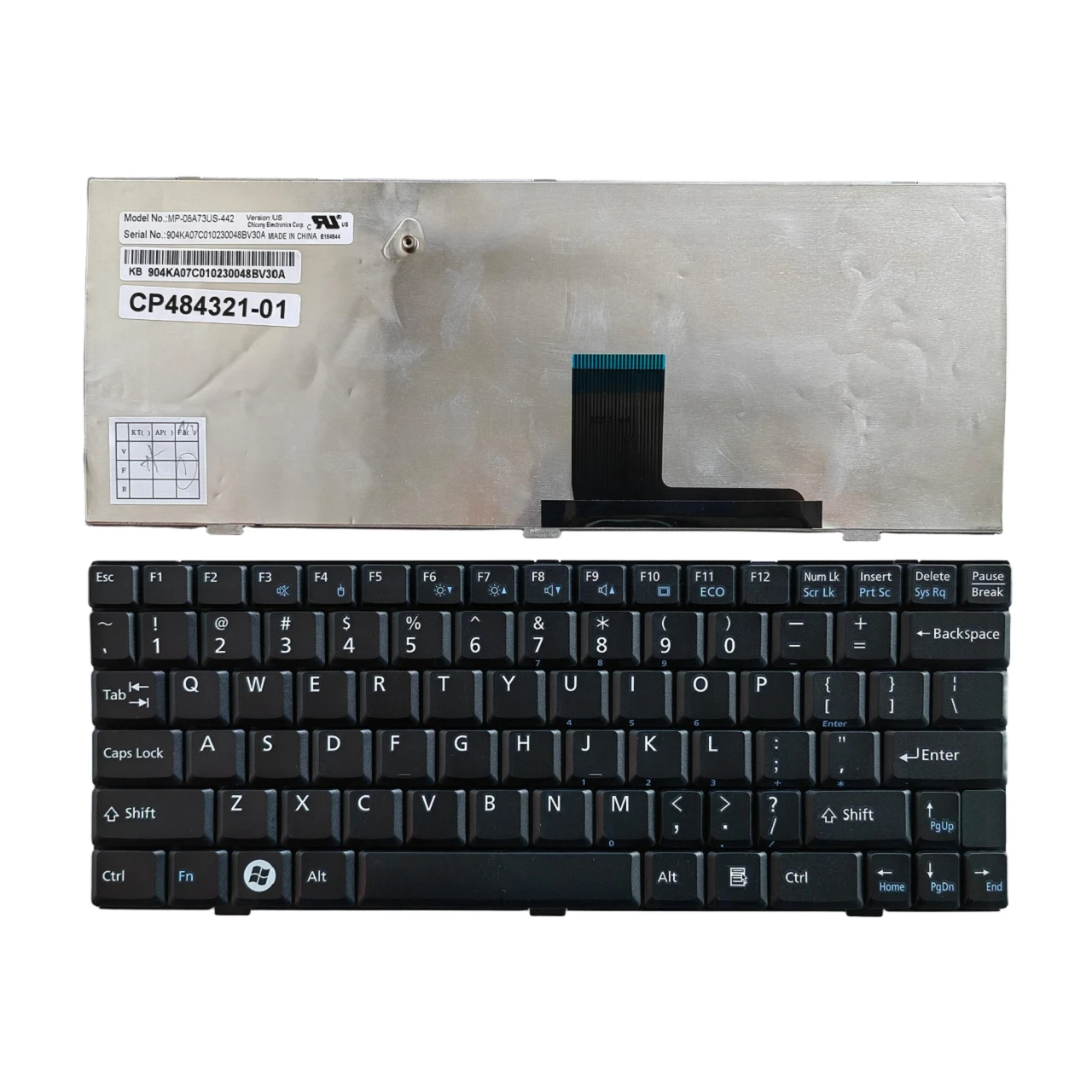 New US Language  Keyboard For Fujitsu PH530 PH520 Notebook PC Replacement Keyboard