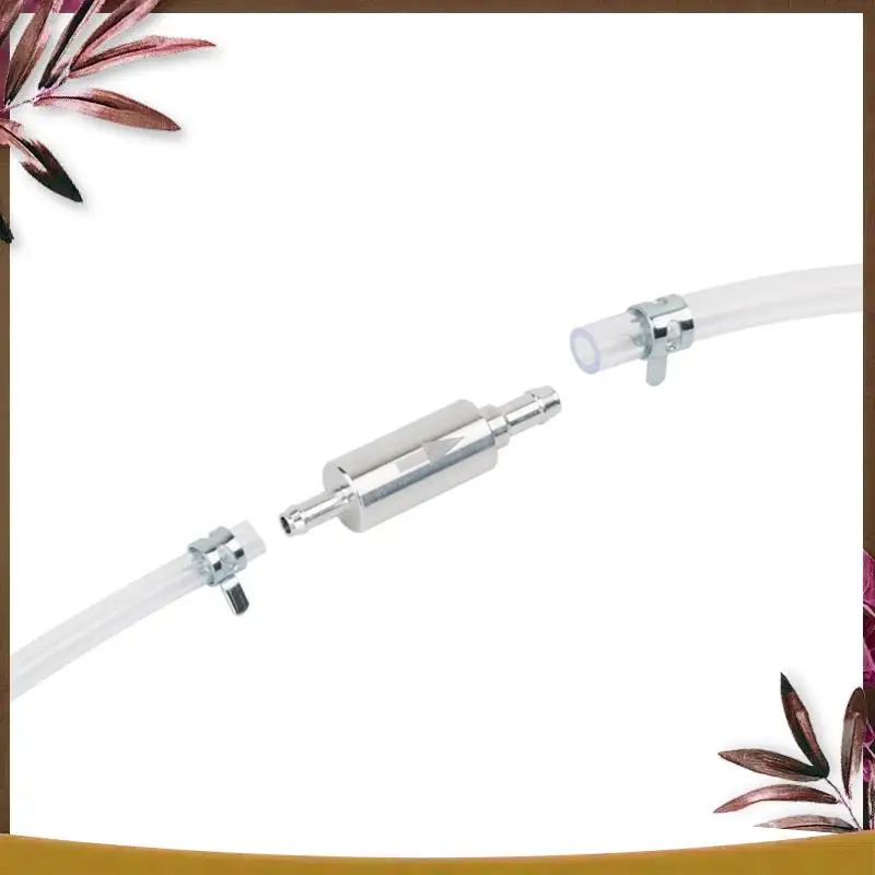 

AB59-1Set Motorcycle Brake Bleed Bleeder Fluid Hose Hydraulic Silver Brake Bleeder Accessories