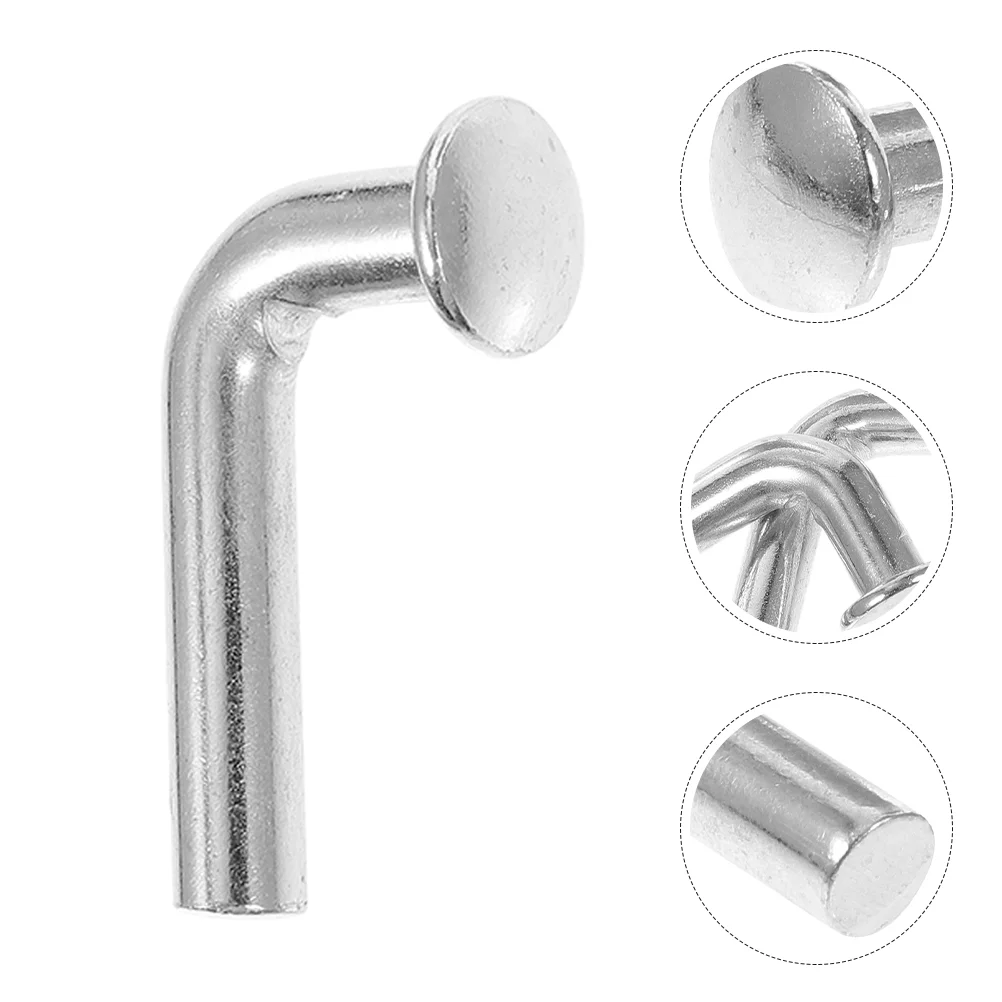 50 Pcs Shelves Accessories Bolts Pallet Racking Safety Pin Clip Steel Universal Drop Hooks Clips