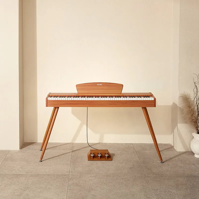 

Donner DDP80 Digital Electronic Organ 88 Key Heavy Hammer Home Beginners Professional Grading Electric Piano