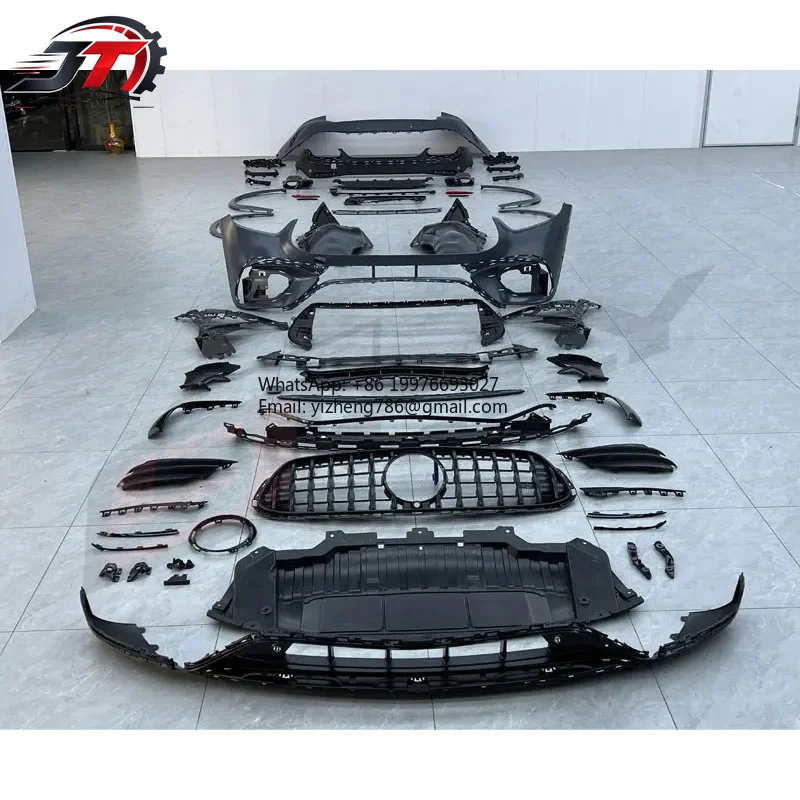 New style Car Bumper forBenz GLC-Class W254 Upgrade GLC63 Body Kit Front Bumper Grille Rear Bumper Fender Flare 2023-2