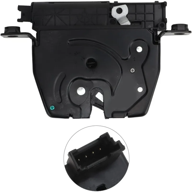 Trunk Liftgate Actuator, Trunk Lid Lock Actuator 4 Pin High Strength 51247191212 Tailgate Actuator for F30 F32 F10 F12 F13