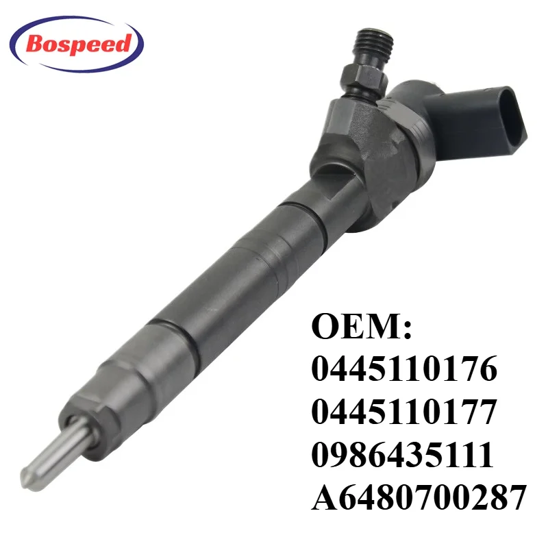 OEM 0445110176 0445110177 0986435111 A6480700287 Diesel Fuel Injector Nozzle For MERCEDES-BENZ C-Class W203 CLK Coupe C209