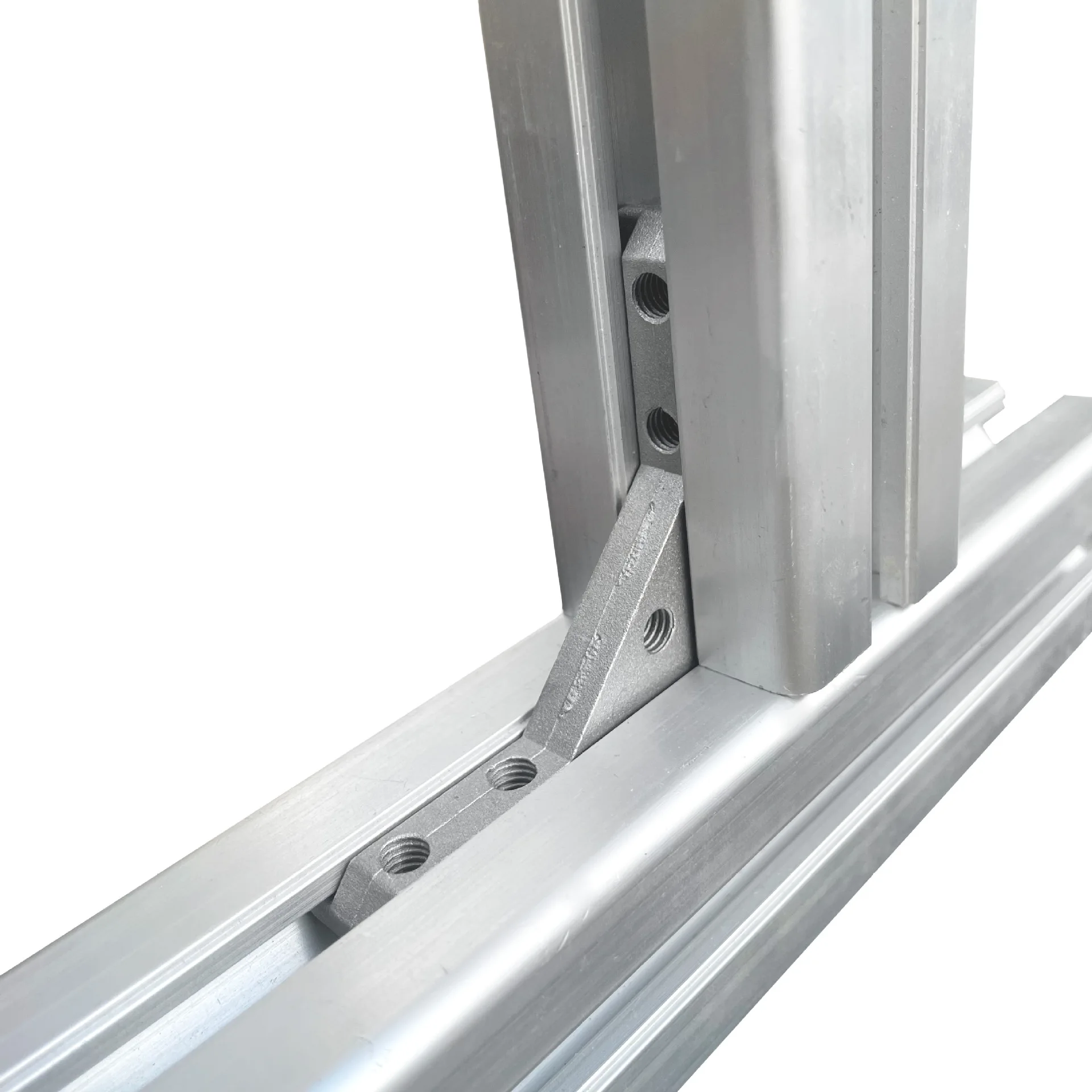 8pcs 2020 3030 4040 Aluminum profile door frame universal corner groove connector panel installation board corner
