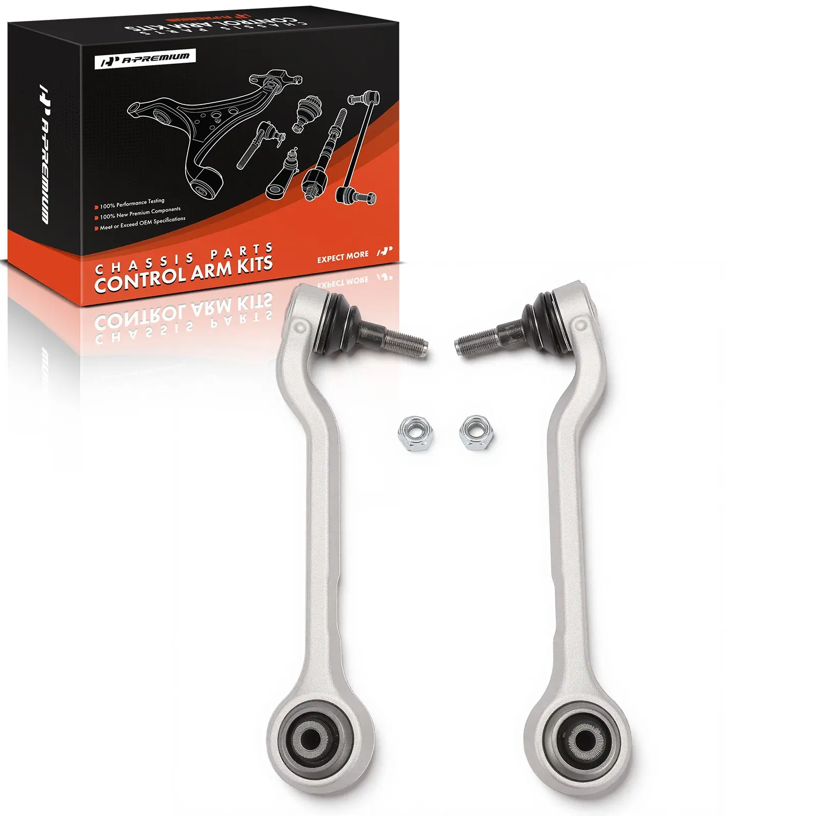 A-Premium 2x Front Lower Rearward Control Arm with Ball Joint Assembly for BMW 320i xDrive 2013-2018 328d xDrive 2014-2018