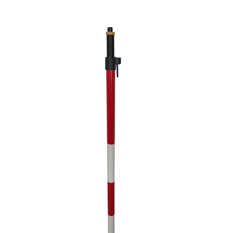 Surveying Accessory Quick Lock Aluminum Survey Pole Telescopic 2.6m