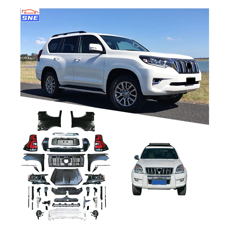 

Wholesale Factory Auto Parts Front Bumper Body Kit for Prado 2006 to 2018
