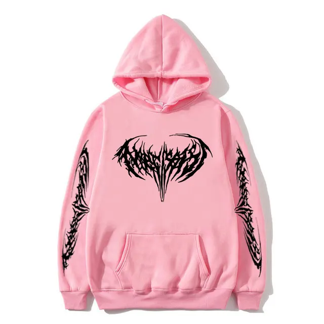 Sudadera con capucha de rapero para hombre y mujer, prenda de vestir masculina holgada, de estilo Hip Hop, Playboi, Carti, narcisist, de talla europea