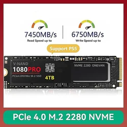 m.2 1080 pro 4TB 2TB 1TB 2280  Hard drive disk NVME 2.5 inch ssd TLC 5600MB/s internal Solid State Drives for laptop and desktop