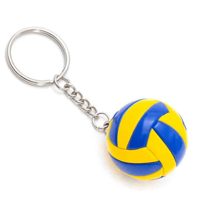 Volleyball-Schlüsselanhänger – verschiedene Farben – Sport-Souvenir, Volleyball-Partygeschenke, Taschendekoration, Schlüsselanhänger für Rucksäcke, Autoschlüssel – Detail 10