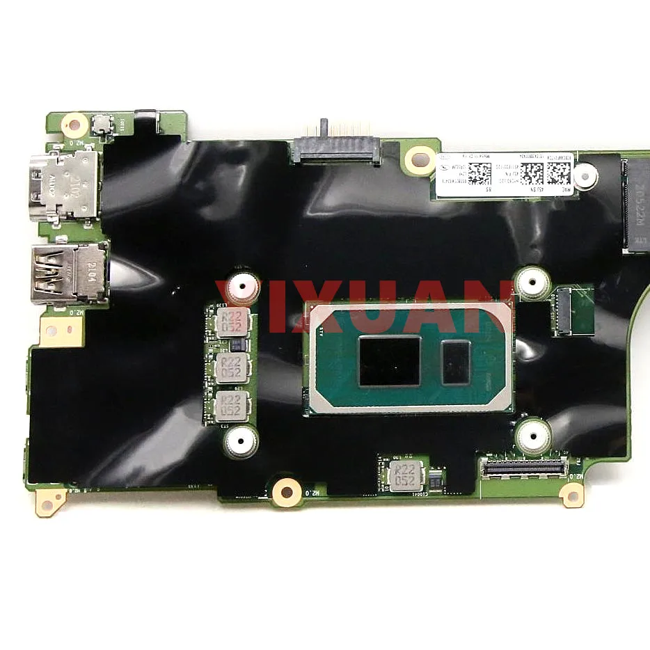 Imagem -02 - para Thinkpad x1 Carbono 9th Gen x1 Yoga 6th Gen Placa-mãe com i5 1135g7 i7 1165g7 1185g7 Cpu 16g ou 32g Ram.100 Teste ok