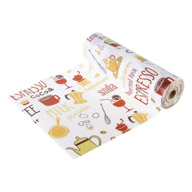 Papel de espuma multifunción para cajones, forro para estantes de cocina, refrigerador, cajones, armarios (12X196 pulgadas)