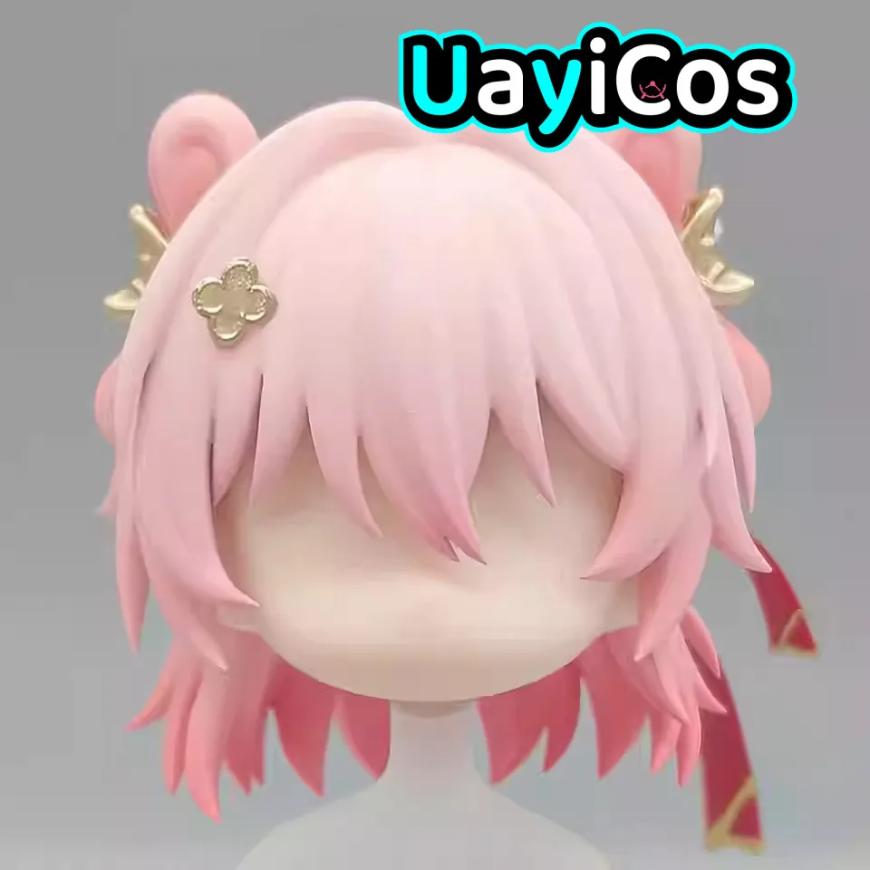 

Honkai：Star Rail March 7th Handmade OB11 OB22 GSC Hair Detachable Hair Shell Wig Faceplates BJD Doll Accessories Game Anime Fig