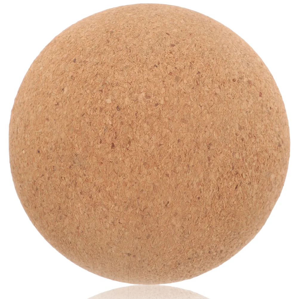 

Neck Massager Cork Fascia Ball Yoga Supplies (diameter 8cm) Muscle Practical for Massaging Face Small Fitness