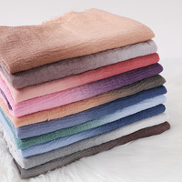 Gradient Color Cotton Linen Scarf Long Scarves Shawl Women Travel Camping Shade Head Wraps Headscarf Neckerchief Muslim Hijabs