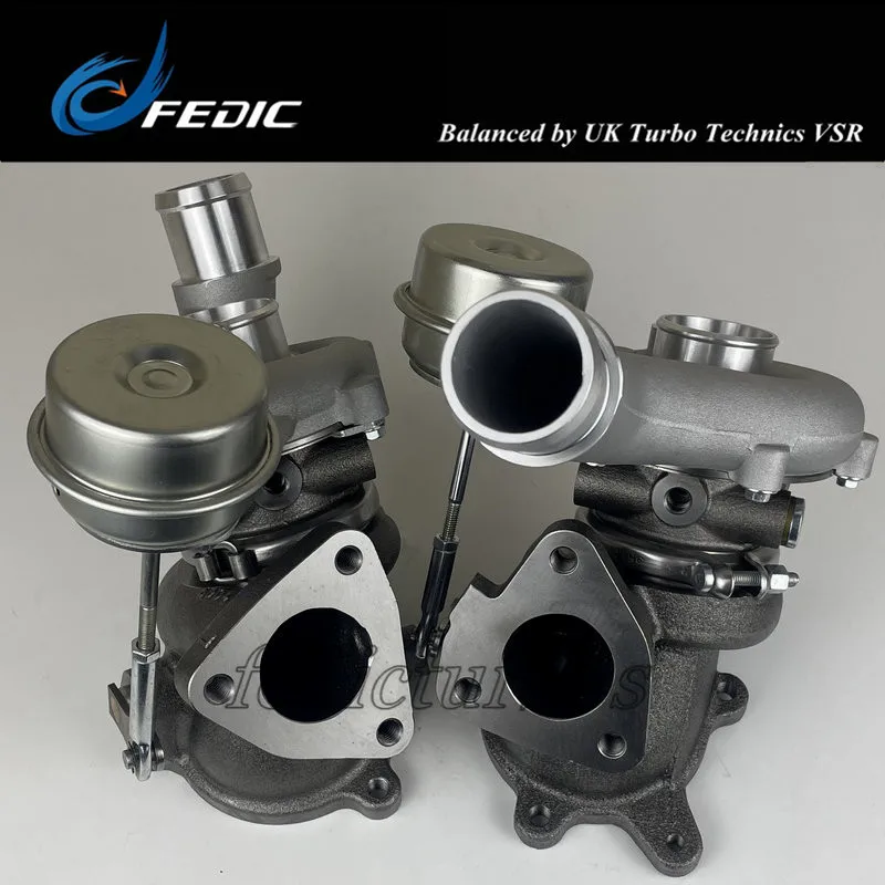 Twin Turbocharger MGT1549SL 790317 790318 Turbin  full turbo for Ford Flex Lincoln MKS 3.5L V6 Gas iVTC 272 Kw 370 HP 2010-2018