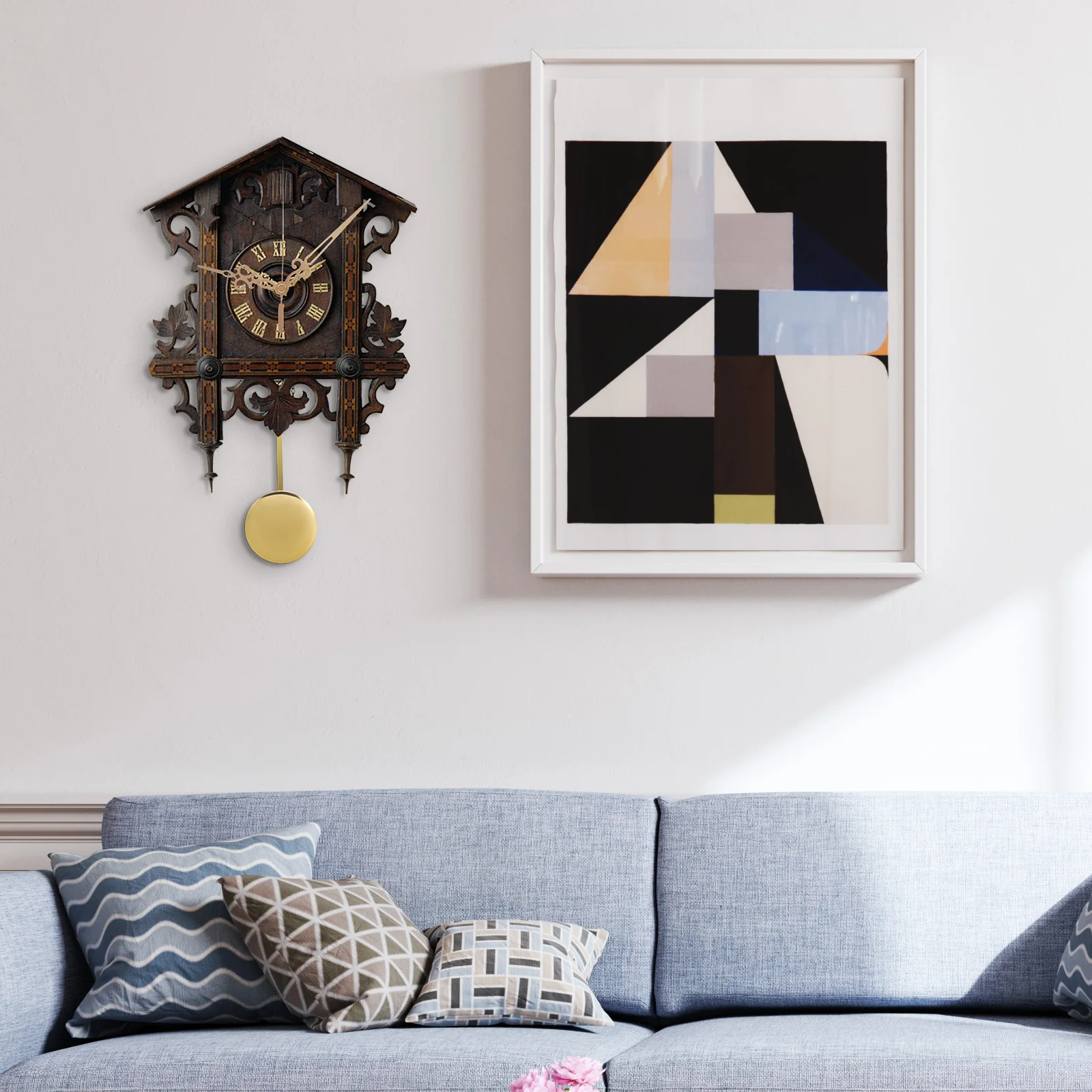 

DIY Quartz Clock Movement Set Pendulum Mechanism 3 Sets Metal Hammer Replacement Parts Accessories Wall