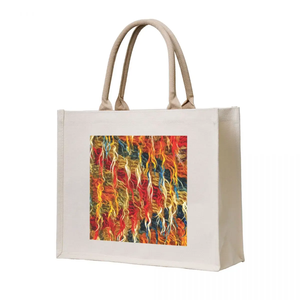 

Pulled Yarn On Tapestry Tote Bag Lady bags Canvas shoulder bag Gift bags