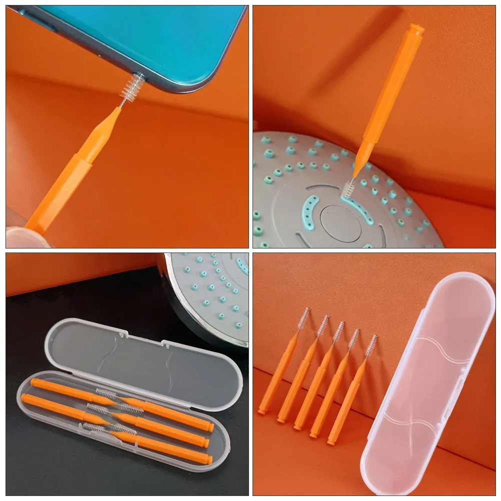 10Pcs Cleaning Brush High Quality Anti-Static Hole Brush Portable Mini Compact Gap Dust Phone Computer Keyboard Shower