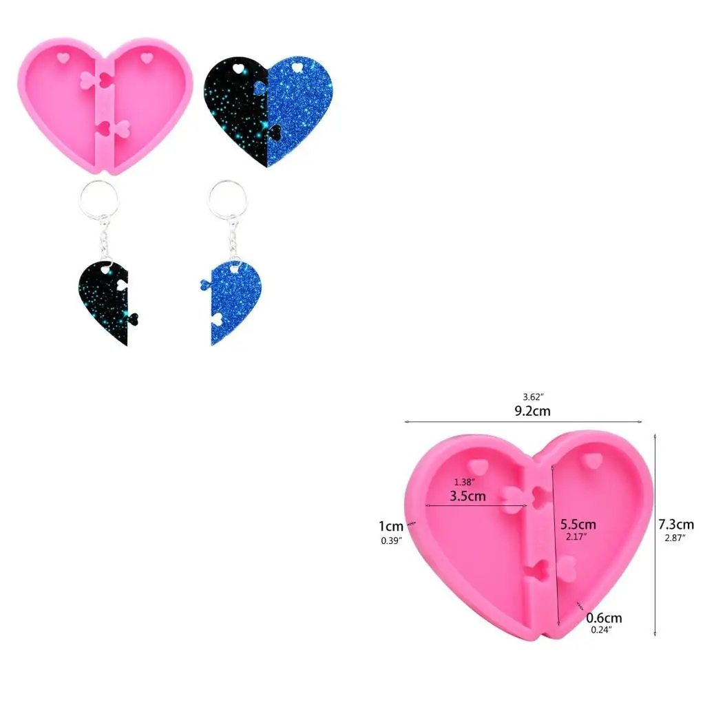 

Valentine's Day Fondant Mold Sugarcraft Chocolate Mold Kitchen Baking Tools for DIY Candy Fondant Cake Decor