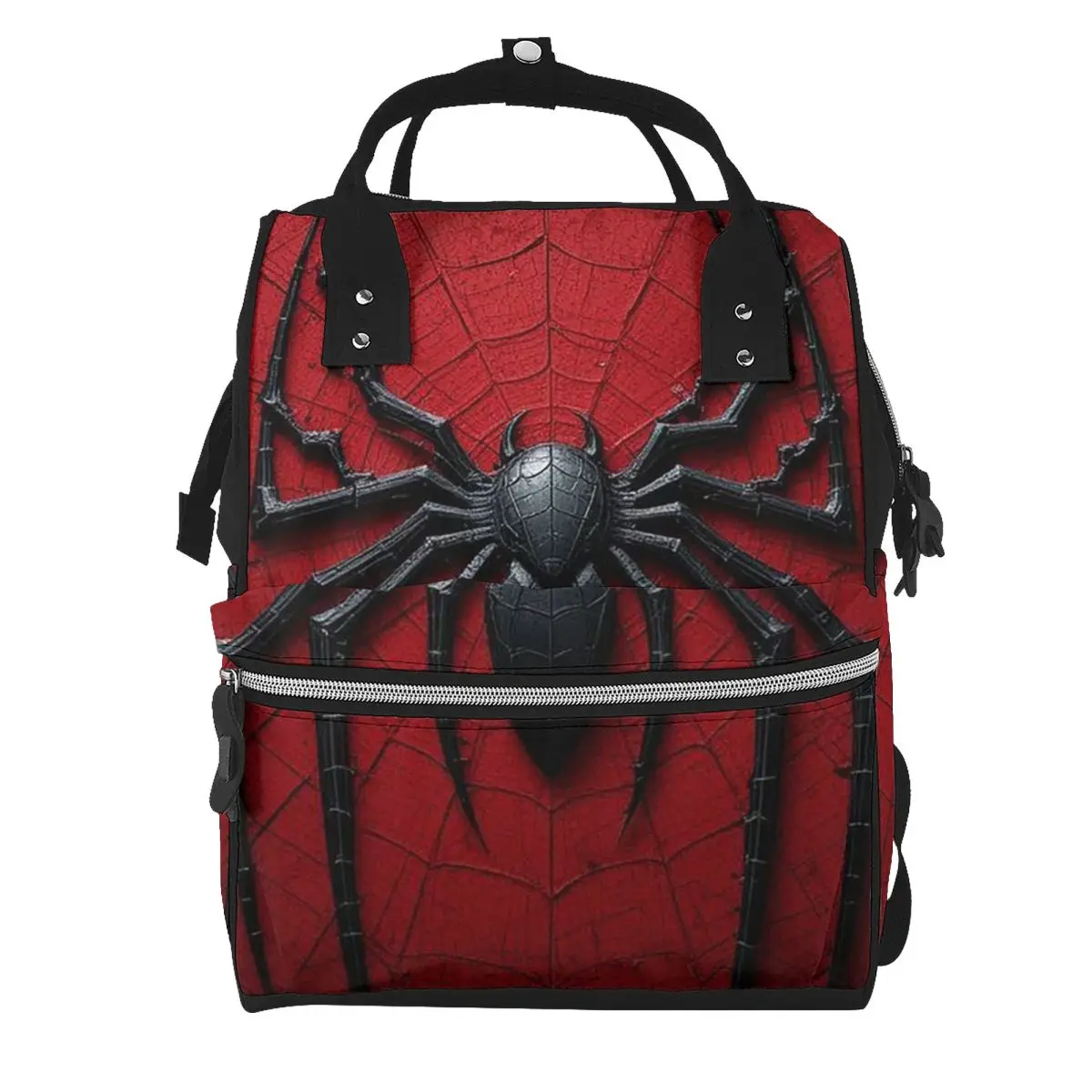 Spider And Web Student Backpack School Bag Hiking Travel Daypack for Men Women Bookbag Shoulder Bags