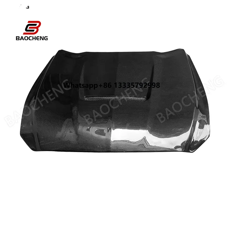 

For Mustang GT350 2015 2016 2017 Upgraded Version Car Parts High Quality Carbon Fiber Engine Cover Bonnet Hood