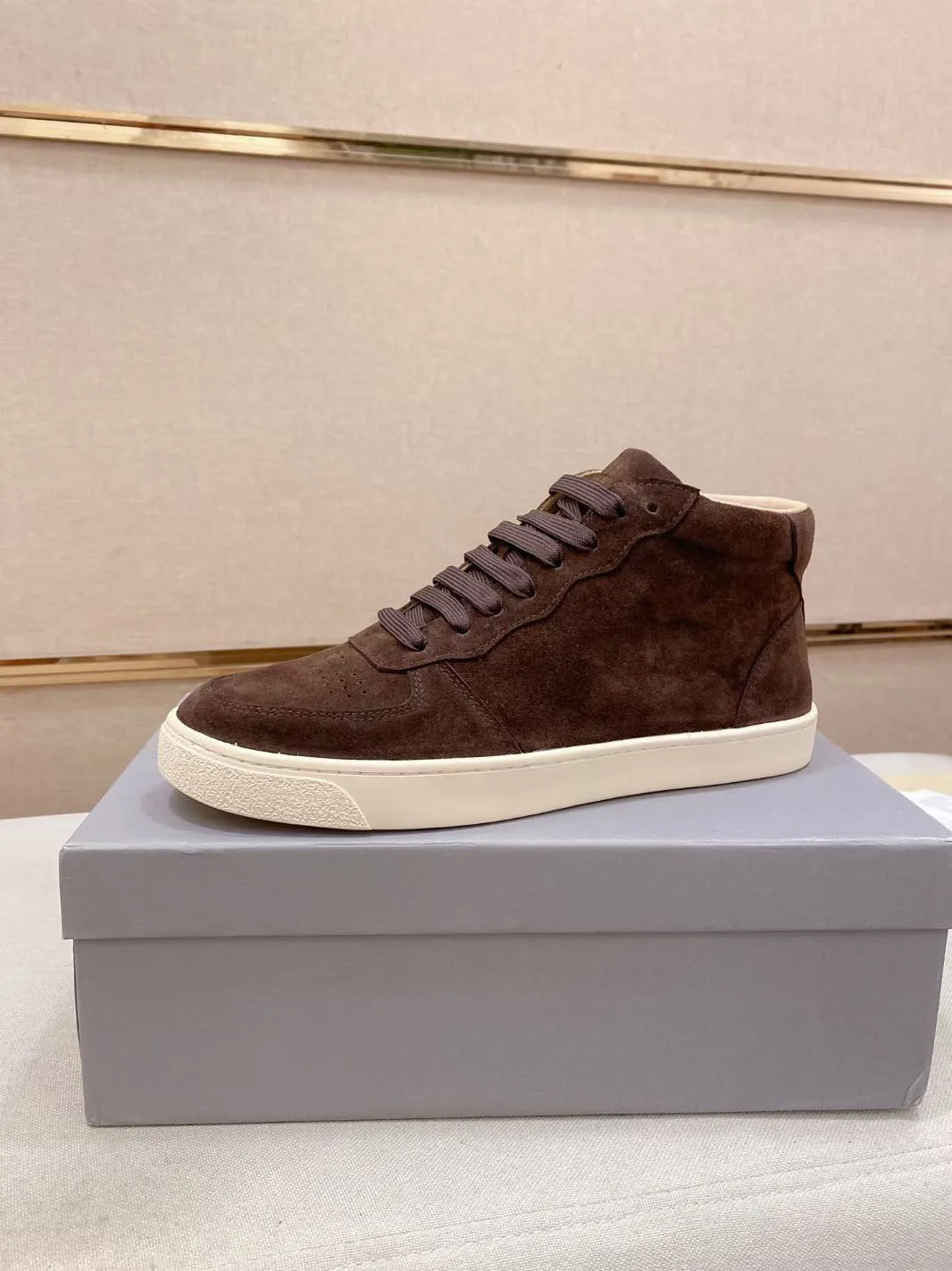 

Top Quality High-Top Casual Shoes Sneaker Flowers Embroidery Technical Canvas B23 Oblique Trainers Womens Mens Dress Sneakers