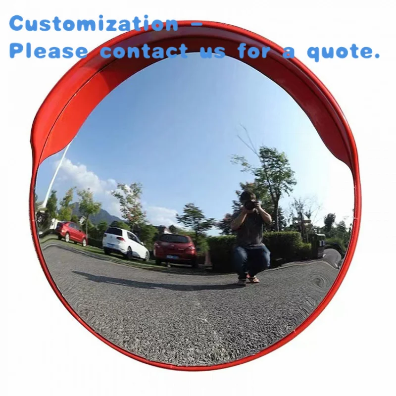 

custom.Xingye Factory Custom Size Color 45 55 60 80 120CM Acrylic Convex Mirror Round Indoor Security Mirror Store Safety Mi