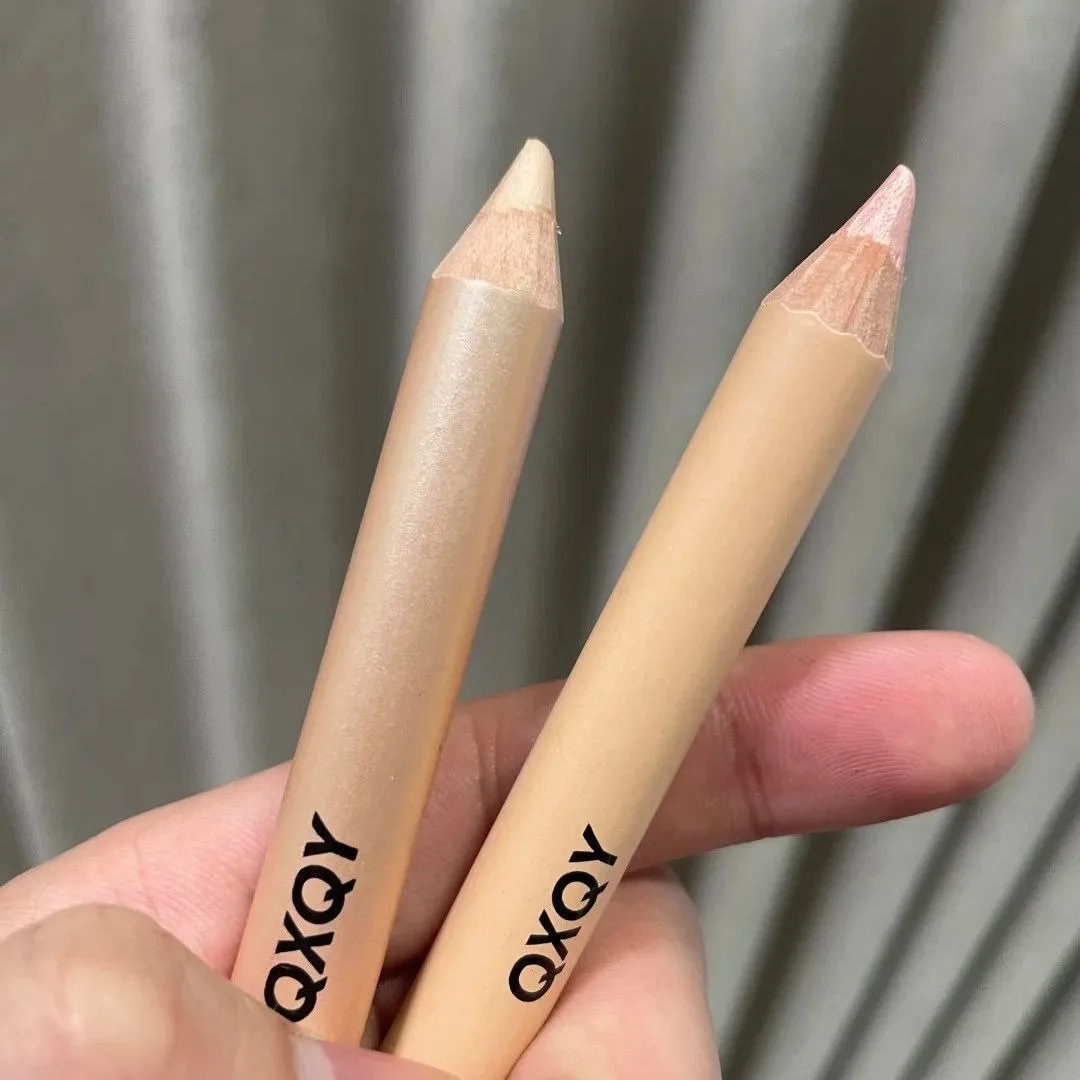 QXQY 3D Unter-Augen-Highlighter-Stift Wasserfest Verwischungsfest Langanhaltend Multifunktionaler Eyeliner Aufhellender Aegyo Sal Make-up-Stift – Detail 5