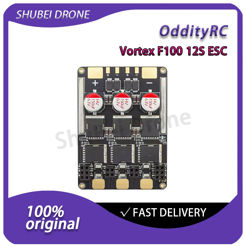 Vortex F100 12S ESC 60A-100A Brushless Speed Controller Bluebird/JH-30 Firmware 4-12S Lipo for RC FPV Racing Drone Multicopter
