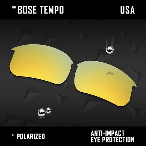 Imagen 2 del producto Reemplazos de lentes polarizadas OOWLIT para gafas de sol Bose Tempo BMD0011 - Multi colores