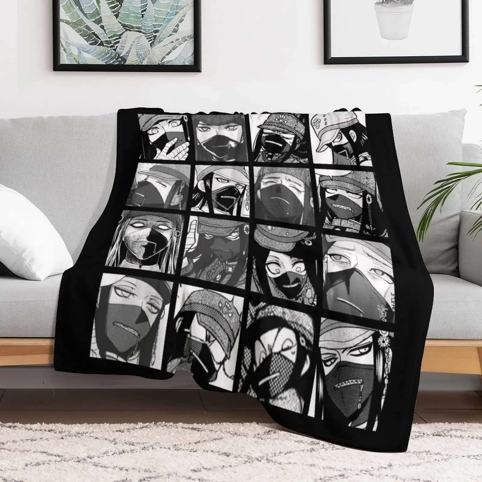 

Korekiyo Manga Collection Throw Blanket Baby Thermal warm winter Retros Blankets Plush Flannel Blankets