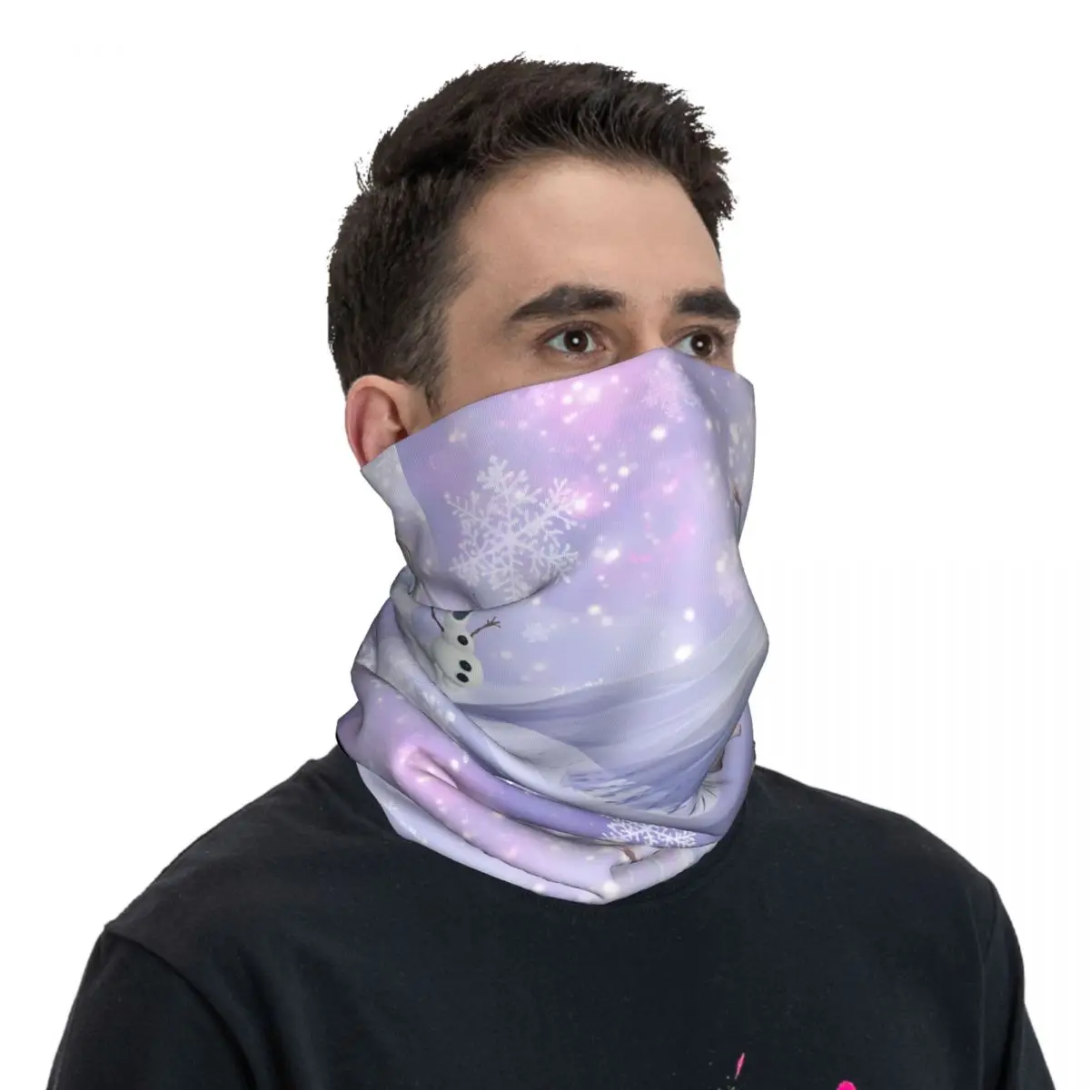 Masque de cyclisme anti-UV Frozen Elsa, cagoule cool, sports de plein air de printemps, bandana doux sans couture, 16%, y2k