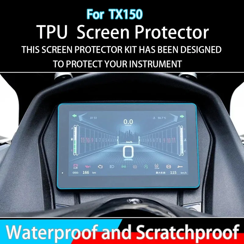 For TEYIN TX150 2025 Instrument Film TPU Film Transparent Protective Film Modification Accessories