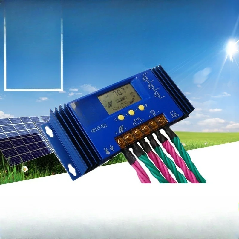 

Solar photovoltaic power generation controller LB01 60A12 24V two-voltage system automatic identification