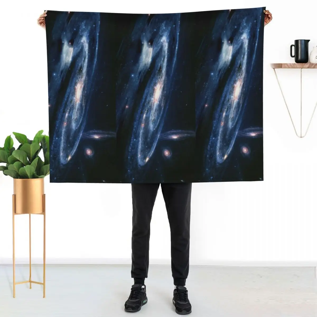

multi univers Throw Blanket Durable Warm Blanket for Daily Home Use